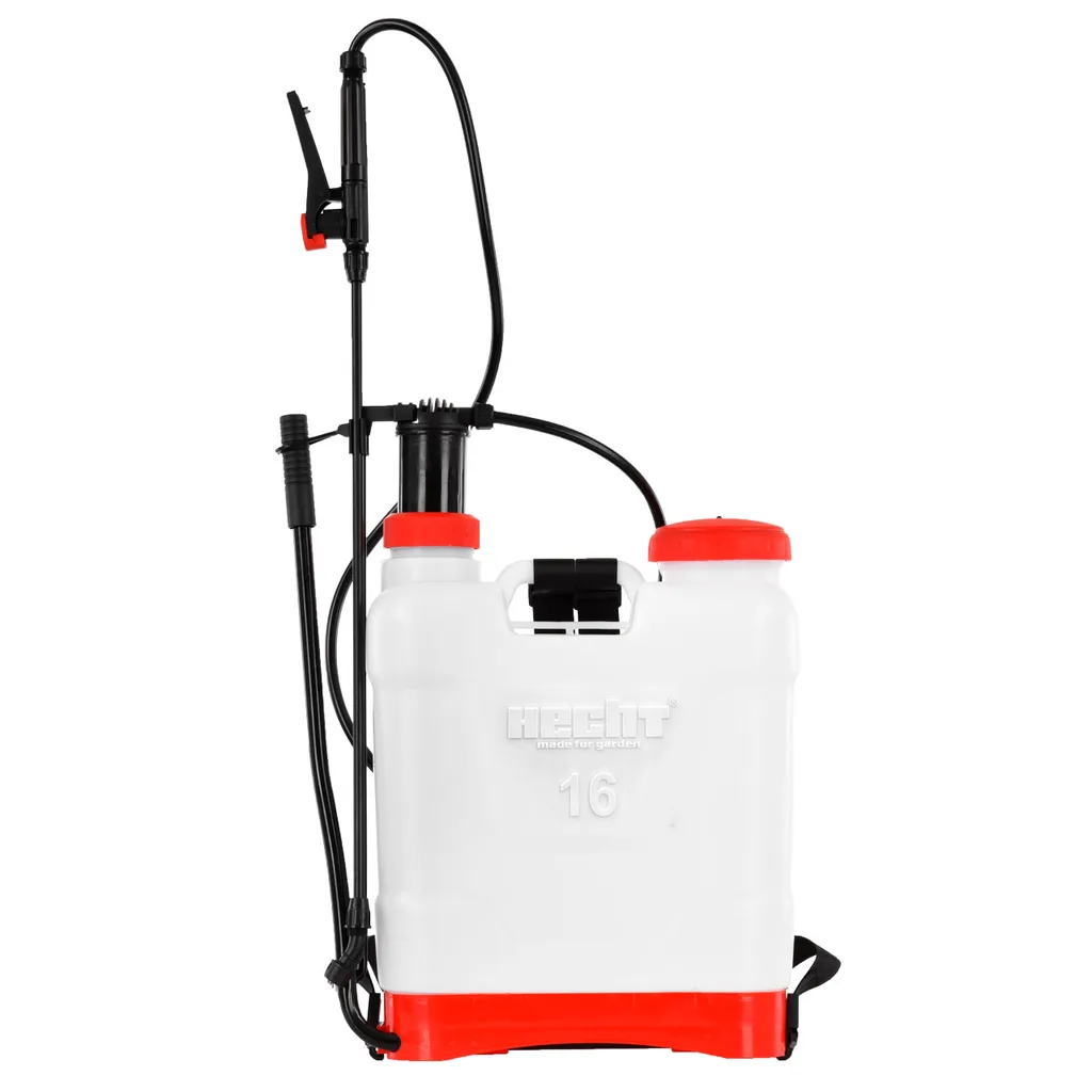 Atomizoare - Pulverizator manual cu piston , 16l, 4 bar, jet ajustabil, Hecht 4166