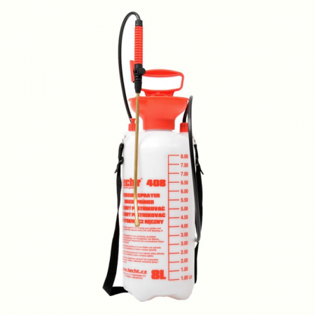 Atomizoare - Pulverizator manual de umar HECHT 408, 8L, 3 bar, jet ajustabil