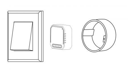Releu wireless Nous L7, 1 canal, Smart, Control din aplicatie [1]