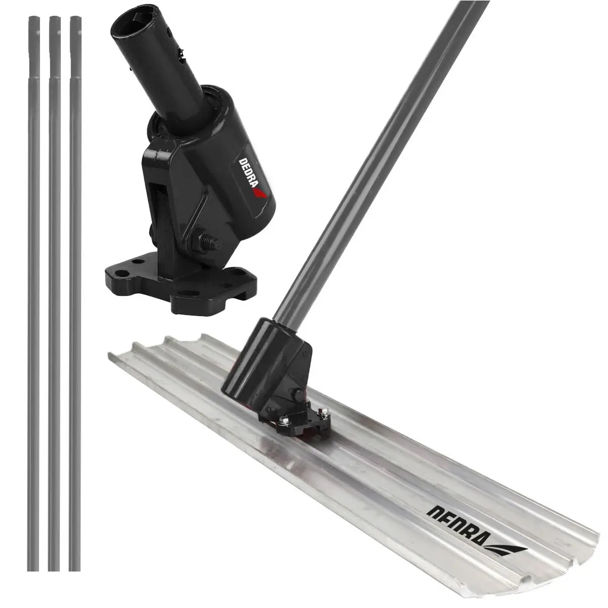 Construcții - Rigla manuală pentru beton, rindelă de construcții DEDRA ML54001, netezirea betonului