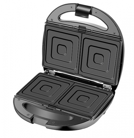 Sandwich maker Adler AD 3040 5 in 1 cu functie grill, 2 tipuri sandwich, vafe si preparare nuci, protectie supraincalzire [1]