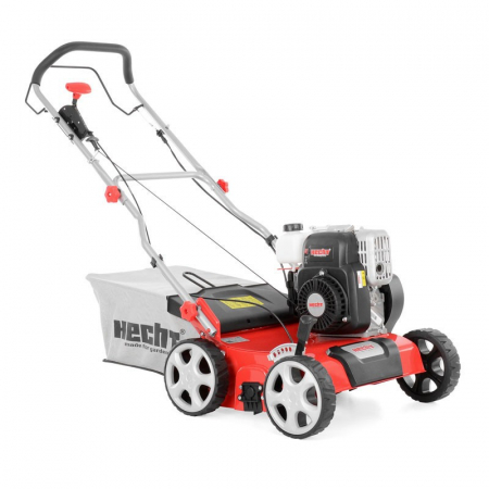 Scarificatoare - Scarificator aerator pentru gazon Hecht 5641, 2 in 1 benzina, 3.4 cp, latime 40 cm