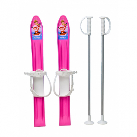 Timp liber - Schiuri copii Marmat 60 cm - Roz