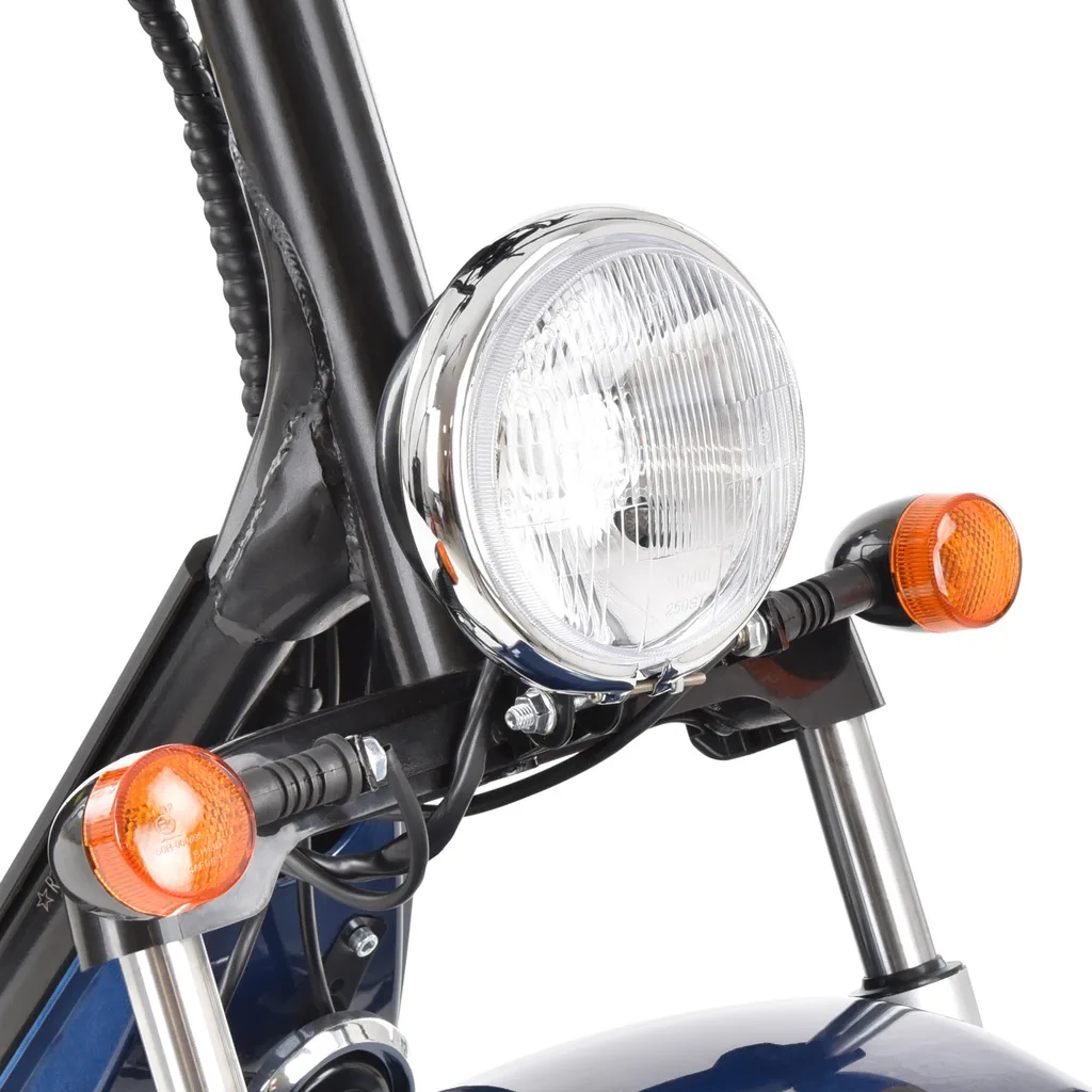 Scuter electric 1500 W, 45 km/h, HECHT COCIS ZERO BLUE [1]
