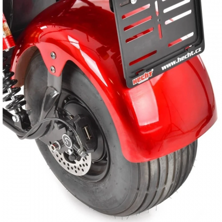 Scuter electric 1500 W, 45 km/h, HECHT COCIS RED [2]