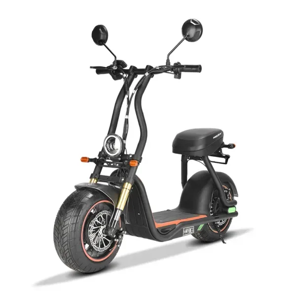 Timp liber - Scuter electric HECHT COCIS MINI RED, putere motor 1000 W , viteza maxima 42 km/h