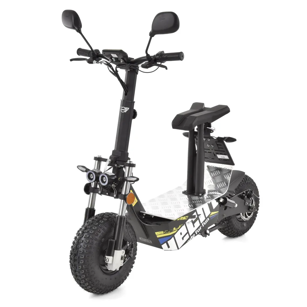 Scutere electrice - Scuter electric, putere 3000 W, viteza maximă 45 km/h HECHT TERRIS BLACK