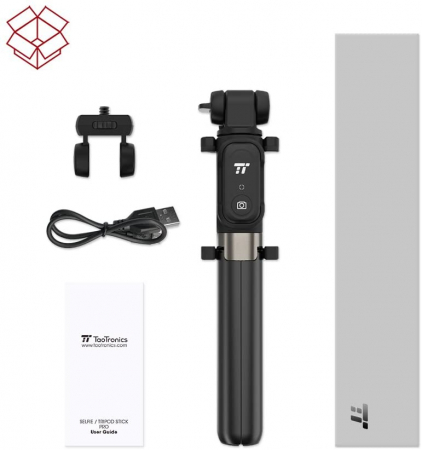 Selfie Stick Tripod TaoTronics TT-ST002, 3 in 1 cu Telecomanda Bluetooth detasabila [3]
