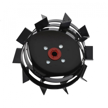 Accesorii utilaje agricole - Set 2 roti metalice Hecht 007104, pentru Hecht 7100