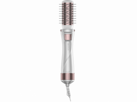 Set Perie rotativa cu 5 capete Cecotec Bamba CeramicCare 5in1Gyro Ceramica, Perie pentru indreptat parul , Perie electrica, Ondulator par [4]