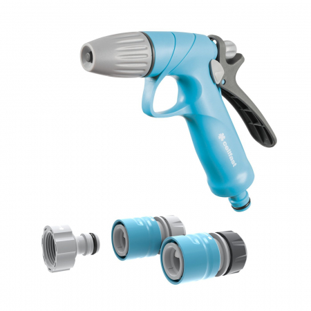 Grădină - Set pistol pentru stropit Cellfast IDEAL, conectori 1 2   - 5 8
