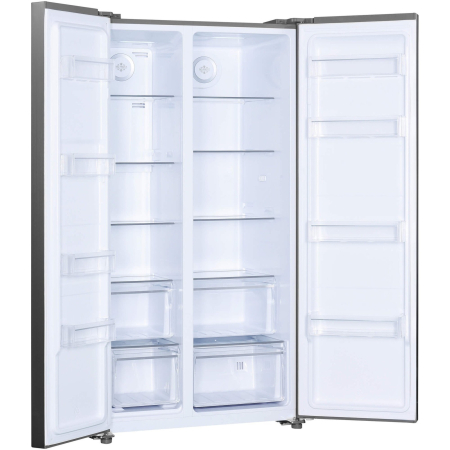 Side by side Beko GNO5322XPN, 532 l, Clasa E, NeoFrost Dual Cooling,Compresor ProSmart Inverter, Display with touch control, H 177 cm, Inox [5]