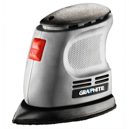 Masini de slefuit - Slefuitor cu vibratii 105 W, talpa forma "DELTA" 100 x 140 x 97 mm, viteza 12000 rot/min, 59G335 GRAPHITE