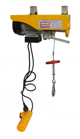 Construcții - Stager PA600 electropalan 600kg, 1200W, monofazat