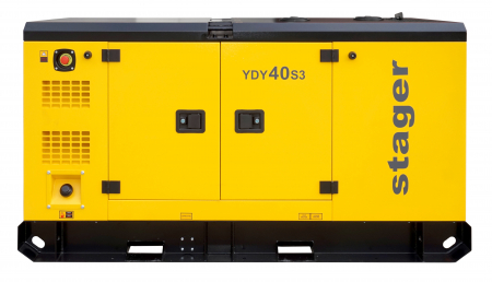 Generatoare - Stager YDY40S3 Generator insonorizat 41kVA, 53A, 1500rpm, trifazat, diesel