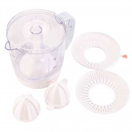 Storcator de citrice Daewoo UltraLine DJ20U, putere 40 W, 1 L, 2 conuri stoarcere, 2 filtre ajustabile, Alb [1]
