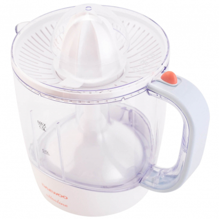 Storcator de citrice Daewoo UltraLine DJ20U, putere 40 W, 1 L, 2 conuri stoarcere, 2 filtre ajustabile, Alb [2]
