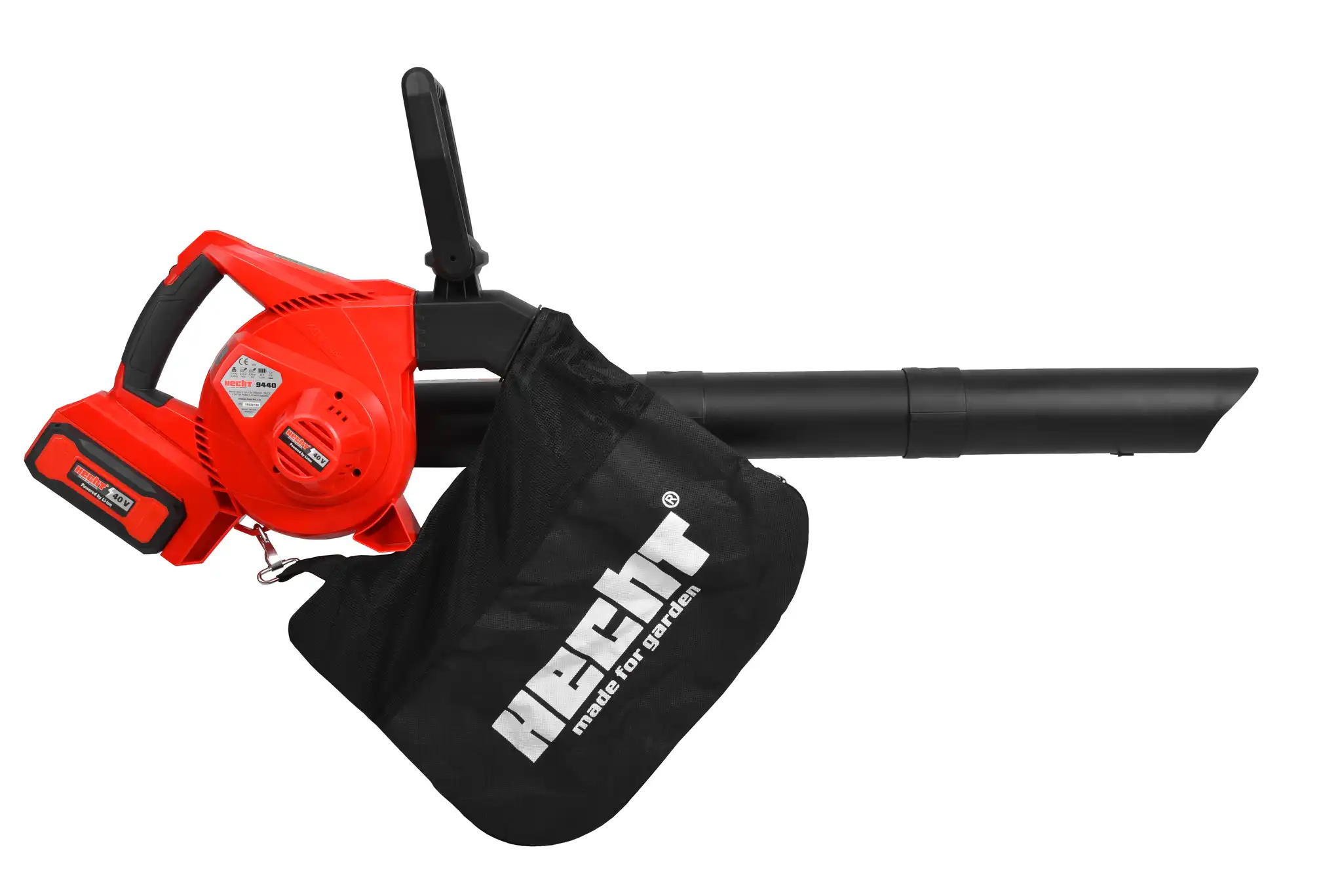 Aspirator/Suflanta - Suflantă / aspirator de frunze cu acumulator (neinclus), 40V, sac 20 L, ACCU 5040, HECHT 9440