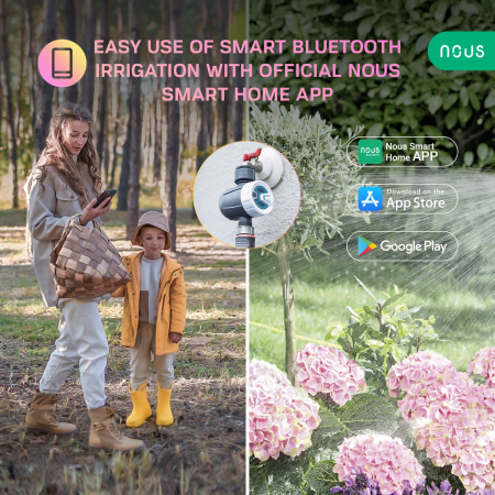 Temporizator inteligent pentru irigare Nous L11, Bluetooth [3]