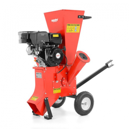 Tocător de crengi - Tocator pentru crengi HECHT 6421, benzina 13 CP, 389 cmc, diametru lemn 8.9 cm, sistem automat de tragere a crengilor