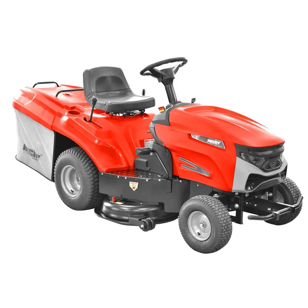 Tractorase de tuns gazonul - Tractor pentru gazon, latime de lucru 69 cm, 6,8 CP, HECHT 5169