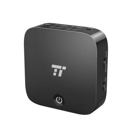 Media - Transmitator si Receptor Audio Bluetooth TaoTronics TT-BA09 Portabil, Bluetooth 4.1, aptX, Cablu Optic  Jack 3.5mm