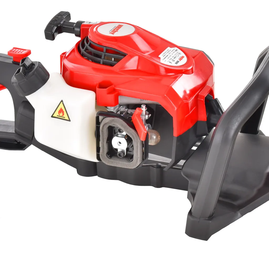 Trimmer de tuns gard viu, cu motor pe benzina,  1 CP, lama 70 cm, HECHT 9245 [6]