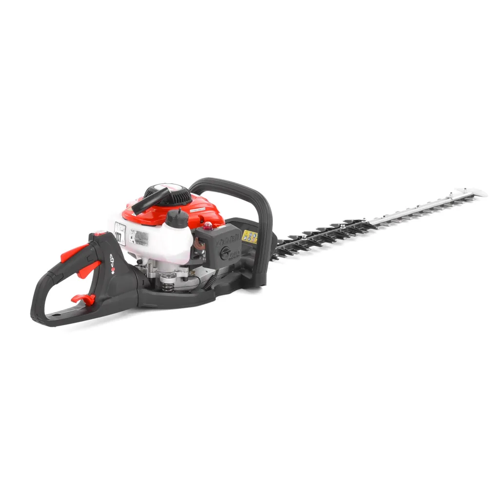 Trimmer gard viu - Trimmer pe benzină, pentru tuns gard viu, lama 75 cm, 1 CP, HECHT 9275 PROFI