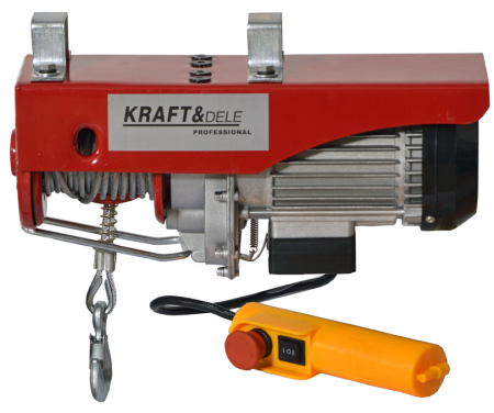 Construcții - Troliu electric cu cablu 250 kg, inaltimea maxima 12 m KD1524