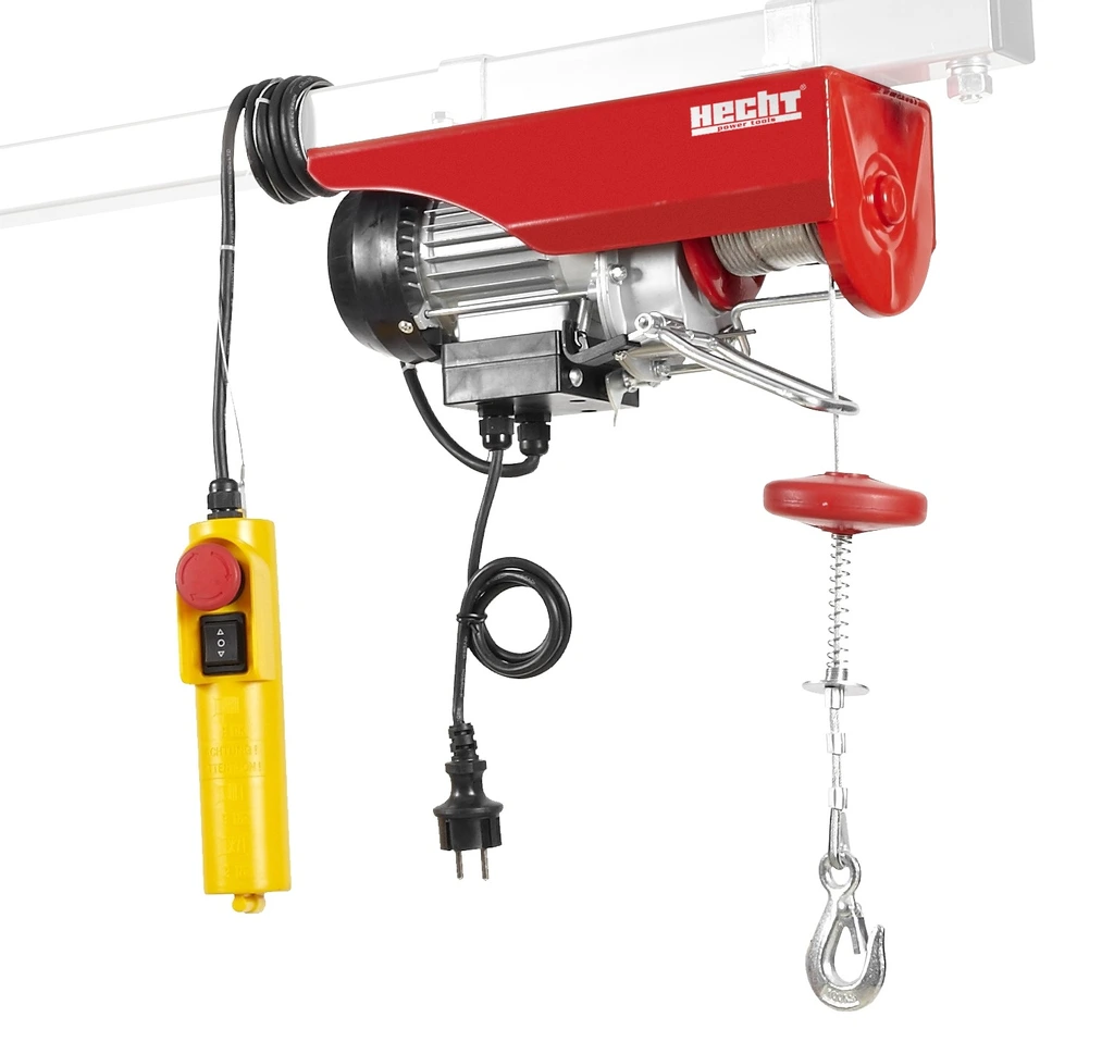 Troliu - Troliu electric cu franghie (electropalan), sarcina max. 250 kg, 450 W, HECHT8425