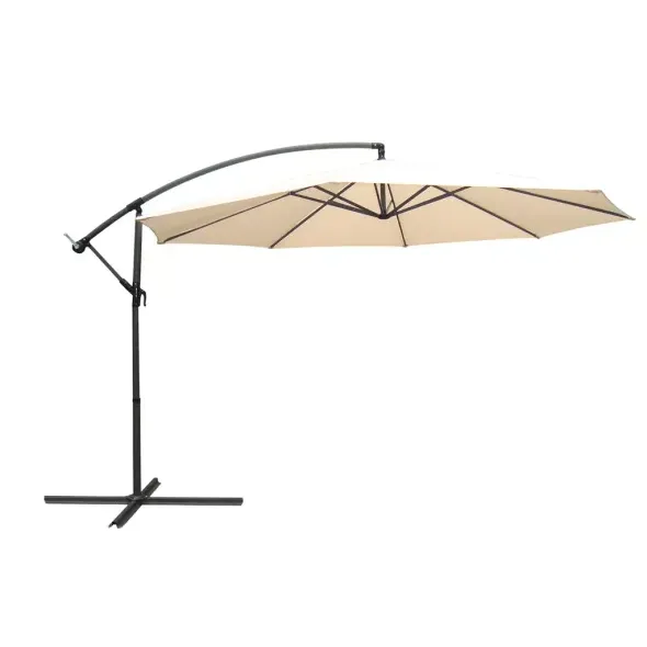 Mobila Gradina - Umbrela de soare 3 m, aluminiu, HECHT SUNNY