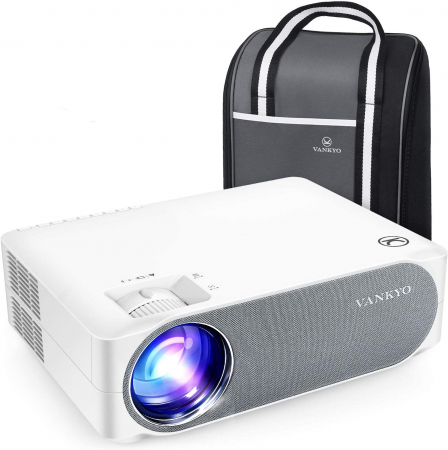 Media - Videoproiector VANKYO Performance V630, 6000 Lumeni, Native 1080p, LED, HDMI, VGA, AV, USB, Geanta de transport, Telecomanda, Cablu HDMI