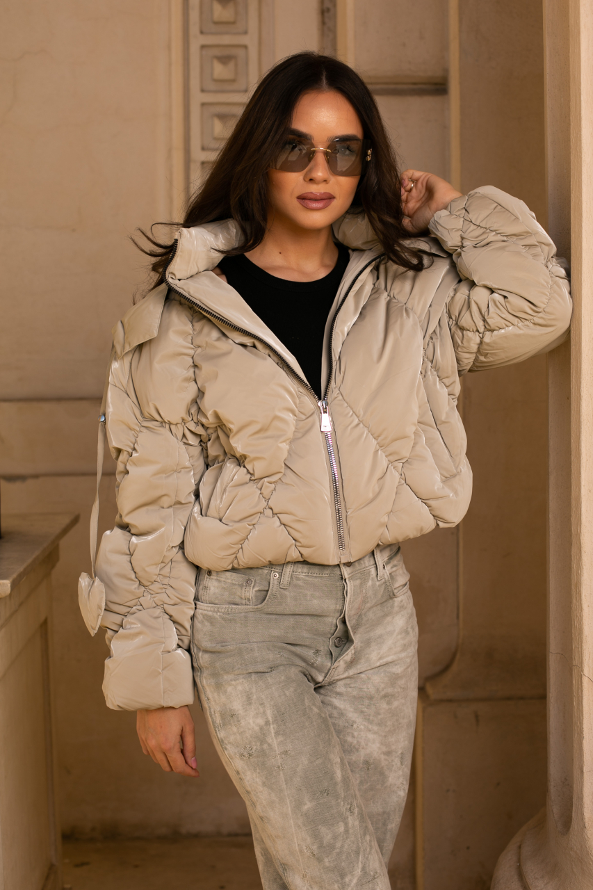 Geacă puffer - Beige Dream [2]