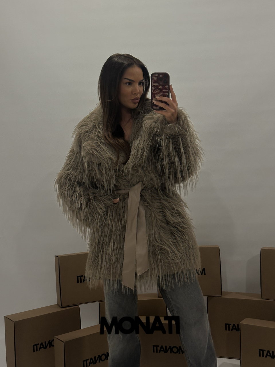 Jachetă Beige Glam Luxe [2]