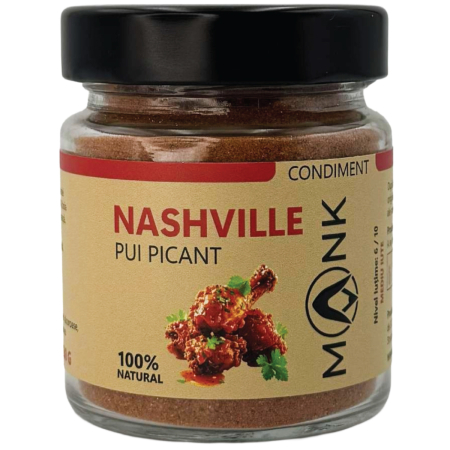Mixuri de Condimente Naturale - Condiment Nashville Hot Chicken MONK – Mix pentru Pui Picant Stil American