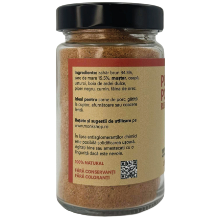 Dry Rub Pulled Pork MONK – Condiment pentru Porc, BBQ și Slow Cooking [1]