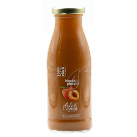 Băuturi Naturale - nectar-de-piersici-premium-fara-zahar-250ml-delicasa