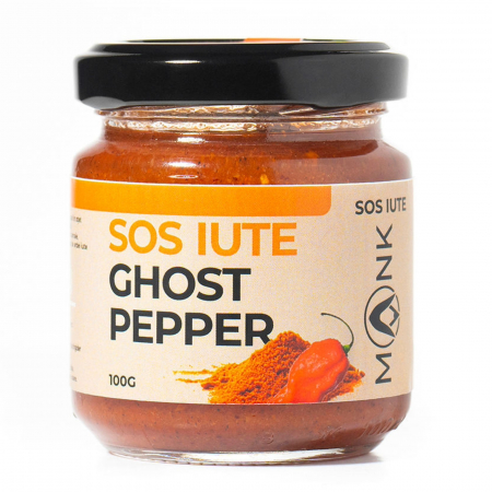 Sosuri Picante - sos-iute-ghost-pepper-artizanal-monk-100g