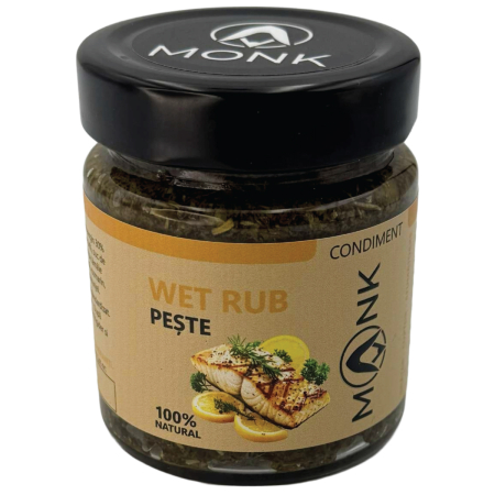 Wet Rub Pește MONK – Pastă de Condimente pentru Pește [2]