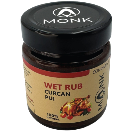Wet Rub Pui & Curcan MONK – Pastă de Condimente pentru Carne de Pasăre [2]