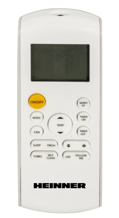 Aparat de aer conditionat Heinner Mirror 12000 BTU Wi-Fi, HAC-MRB12WHWIFI,Functie incalzire, Filtru cu densitate ridicata, Follow me, Clasa A++, negru oglinda cu carcasa alba [3]