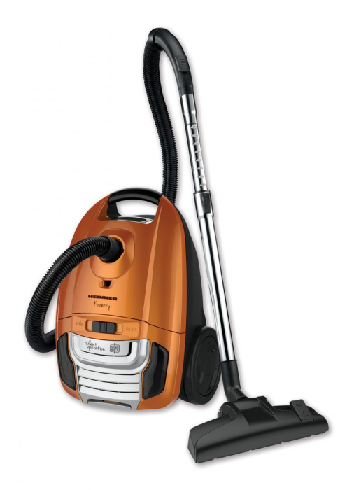 Aspirator cu sac Heinner HVC-MS700KP, 700W, 3 L, Variator putere, Silentios, Indicator sac plin, Maro [1]