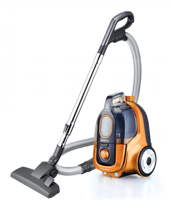 Aspirator fara sac Heinner HVC-V750OR, 750 W, 2.2 l, filtrare ciclonica, filtru Hepa dublu 13, negru / portocaliu [1]