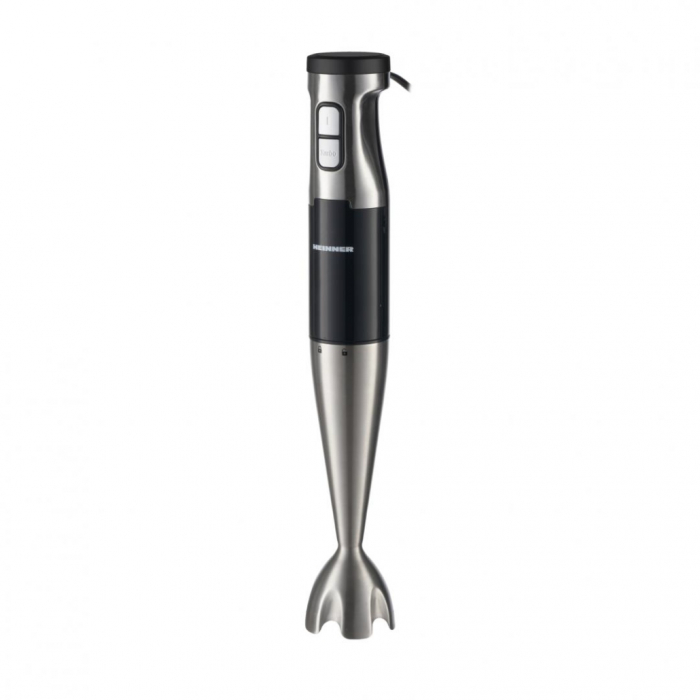 Blender Heinner HB-1000XBK, 1000W, viteza variabila, tocator, tel, cana de mixat, negru/inox [3]