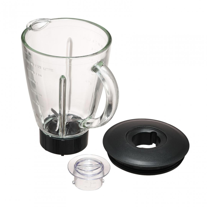 Blender Heinner HBL-550S, 550 W, 1.5 l, 2 viteze + functie Pulse, Negru/Argintiu [4]