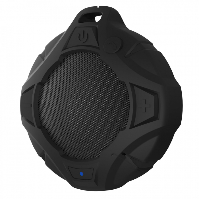 Boxa portabila Samus Explore Black, Putere 5W, Rezistent la apa , Timp de redare 12 ore, Radio FM, Bluetooth, Negru [1]