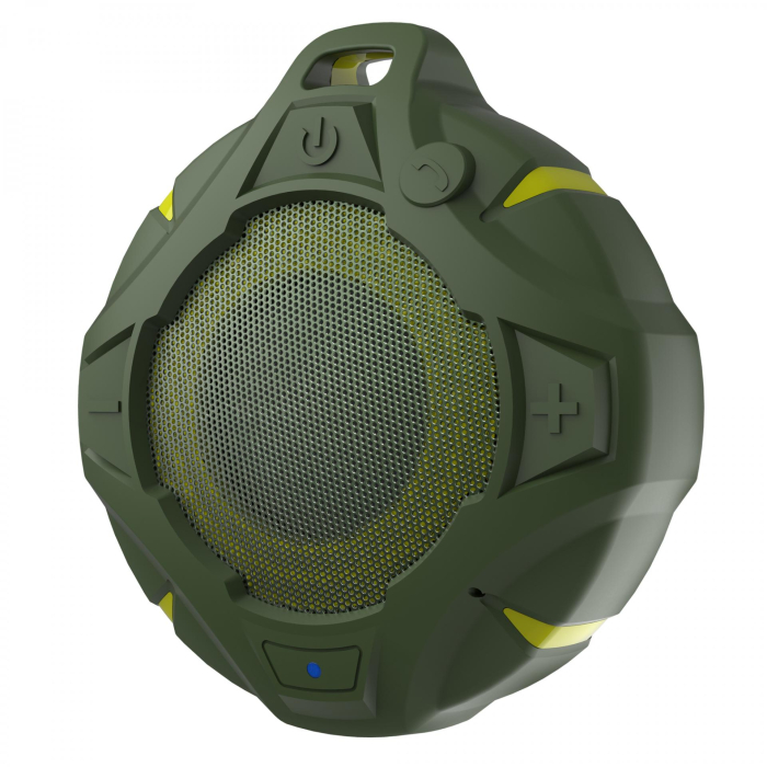 Boxa portabila Samus Explore Green,4Î© 5W,Timp incarcare: 2-3 ore,Timp de redare: ~15 ore(volum mediu),1-2 ore (100% volum),Verde [1]