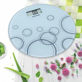 CANTAR DE BAIE HEINNER HBS-WH150R, STICLA SECURIZATA 6MM, 150KG, DISPLAY LCD, GRADARE: 100G, PORNIRE/OPRIRE AUTOMATA, BATERII: 1 X CR2032 (INCLUSA), DESIGN COMPACT ULTRA SLIM, ALB [1]