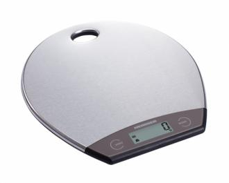 CANTAR DE BUCATARIE HEINNER HKS-5RSS, 5KG, PLATFORMA INOX, DISPLAY LCD, CONTROL TOUCH, GRADARE: 1G, FUNCTIE CANTARIRE LICHIDE, DESIGN PENTRU DEPOZITARE VERTICALA, BATERII: 1 X CR2032 (INCLUS) [1]