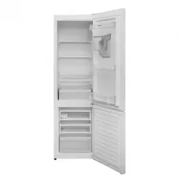 Combina frigorifica Heinner HC-V288WDE++, 288 L, 180 cm,sistem racire Less Frost,control mecanic cu termostat ajustabil, lumina LED, dozator de apa, clasa energetica E, Alb [2]